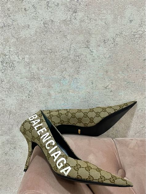 balenciaga x gucci shoes|balenciaga gucci heels.